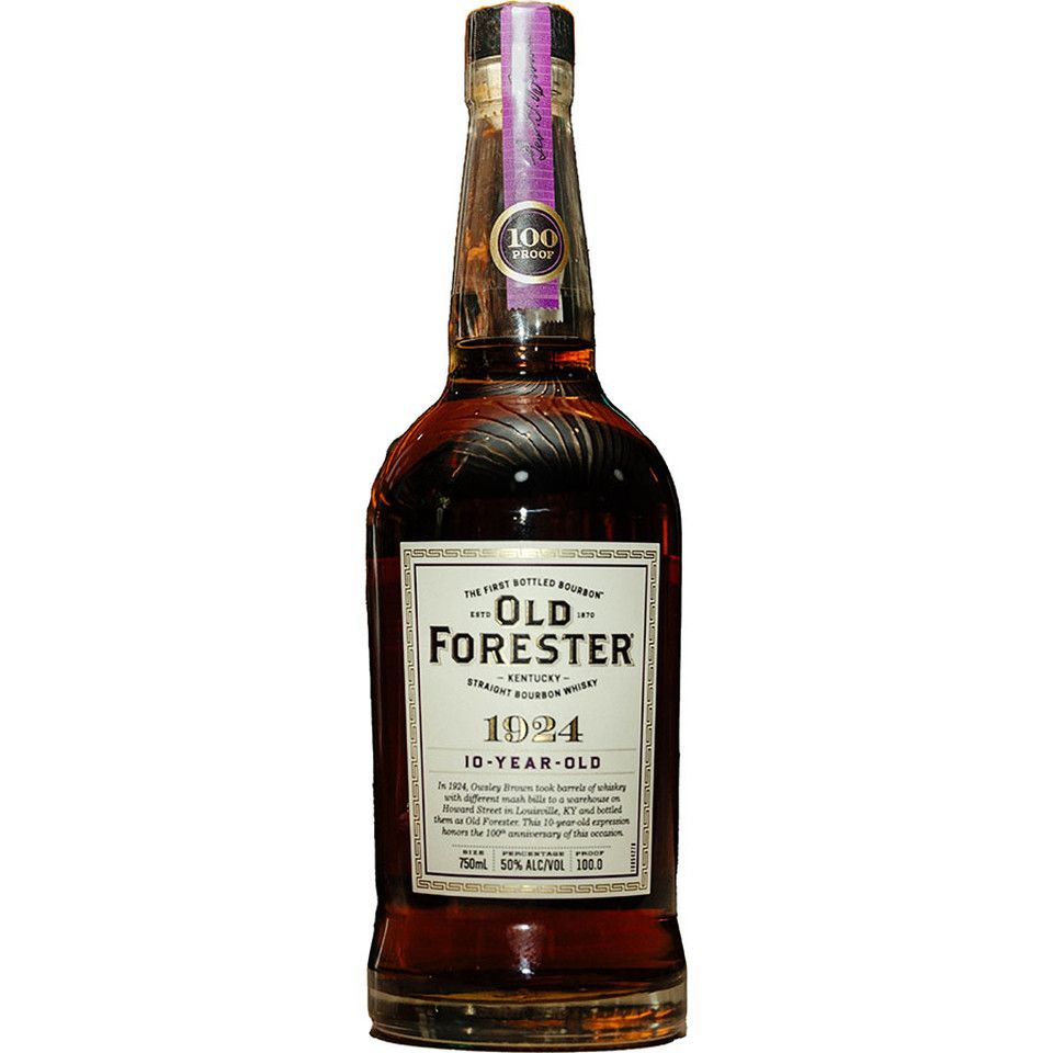OLD FORESTER 1924 10YRS OLD 750ML MIAMI LIQUOR WINE STORE