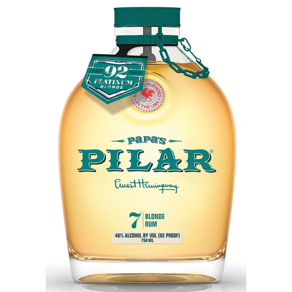 PAPA'S PILAR 7 BLONDE RUM 750ML MIAMI LIQUOR WINE STORE