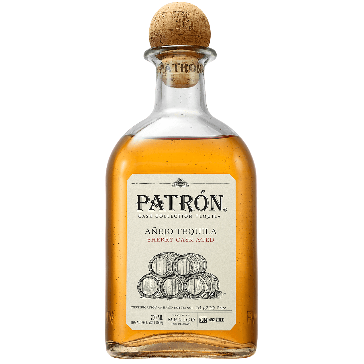 PATRON ANEJO TEQUILA SHERRY CASK AGED MIAMI LIQUOR WINE STORE