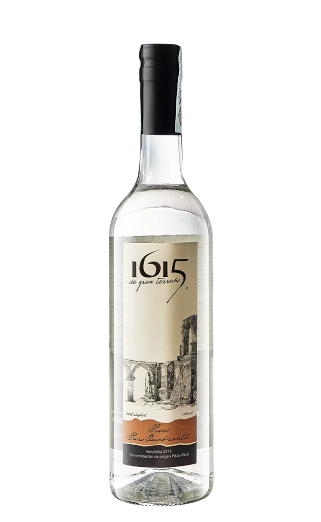 PISCO 1615 PURO QUEBRANTA 750ML MIAMI LIQUOR WINE STORE