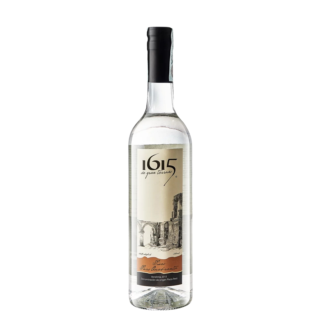 PISCO 1615 PURO QUEBRANTA 750ML MIAMI LIQUOR WINE STORE