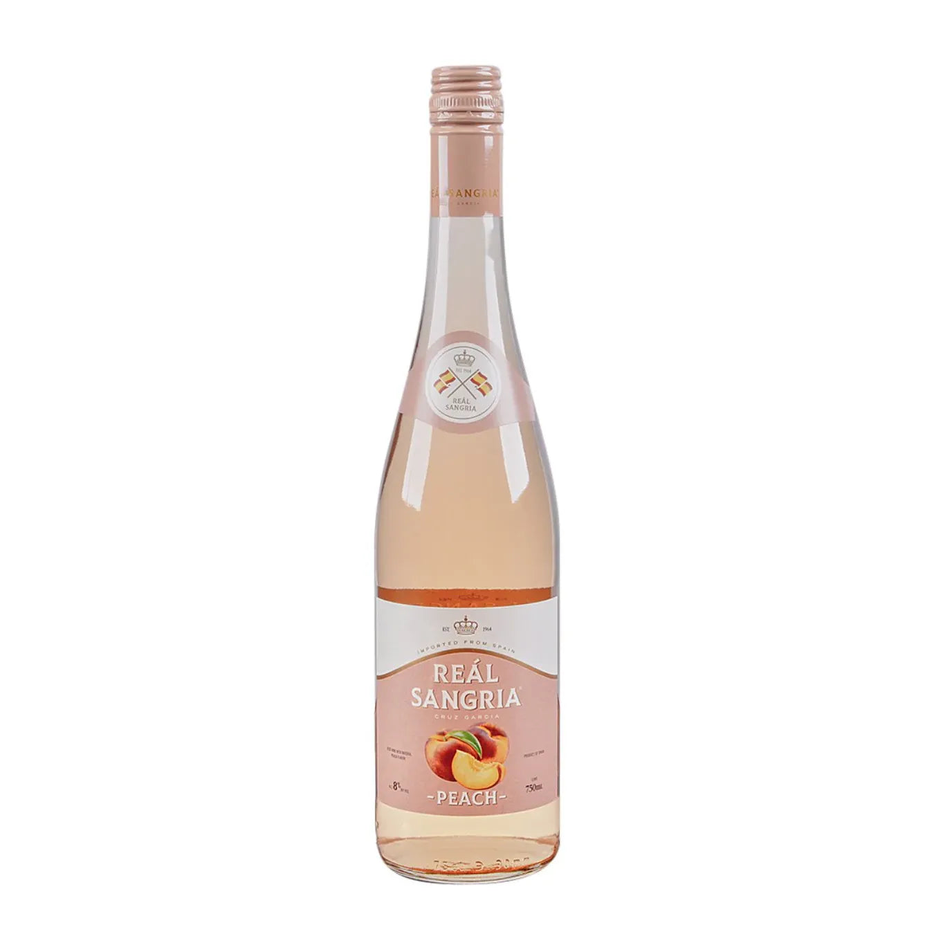 REAL SANGRIA PEACH 750ML MIAMI LIQUOR WINE STORE