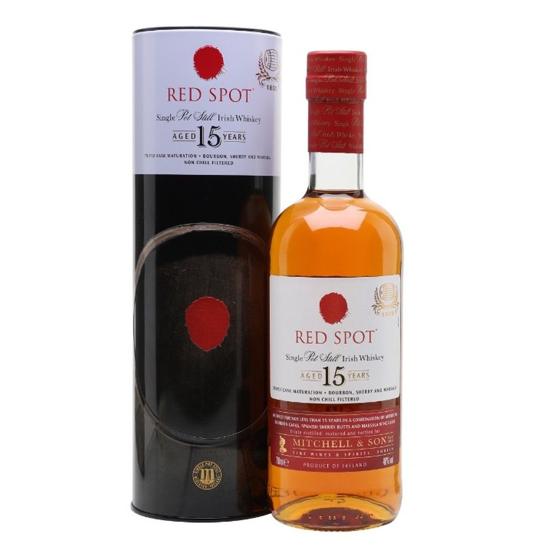 RED SPOT 15 YRS IRISH WHISKEY 750ML MIAMI LIQUOR WINE STORE