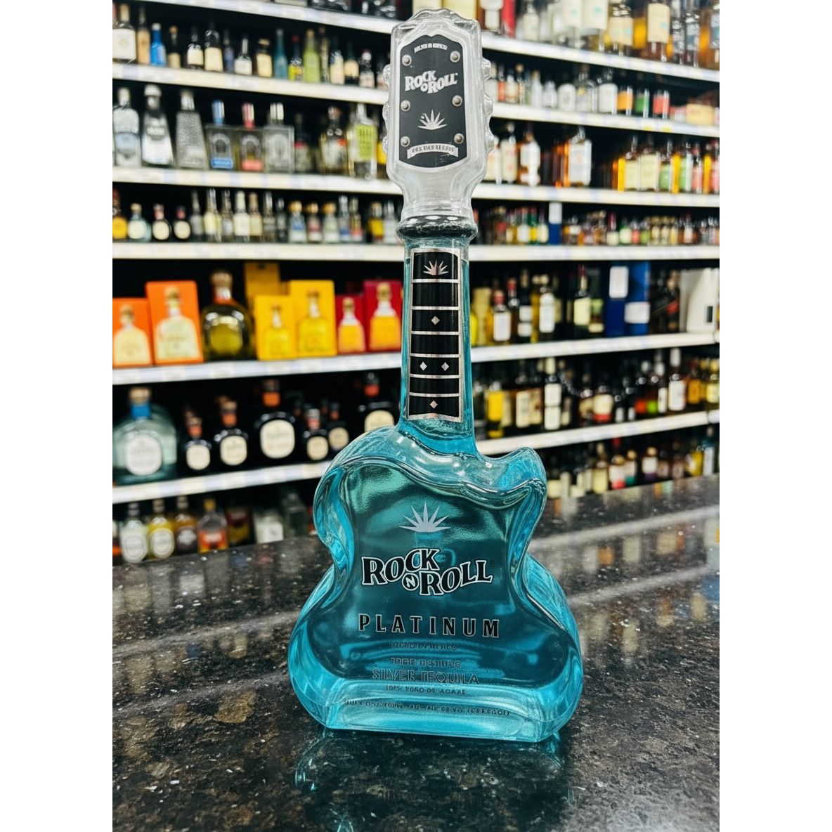 ROCK N ROLL AZUL PLATINUM TEQUILA 750ML MIAMI LIQUOR WINE STORE