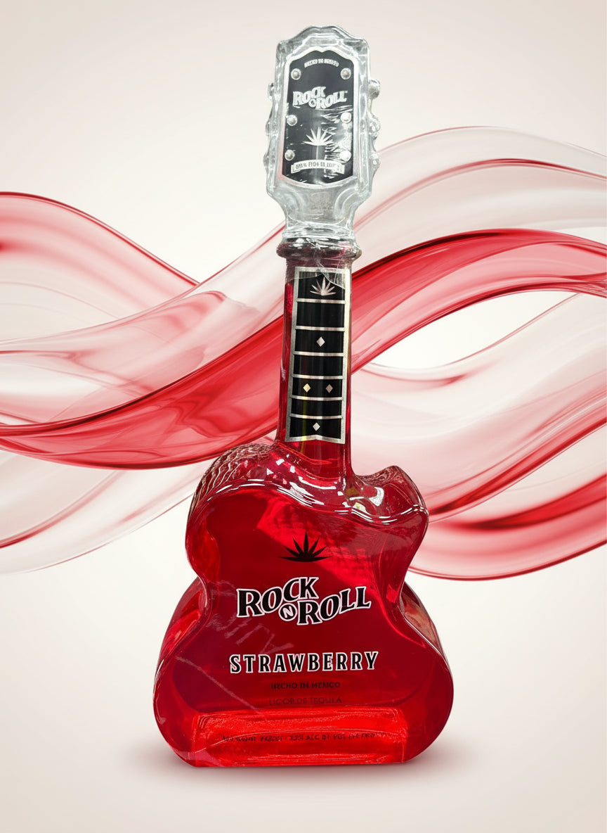 ROCK N ROLL TEQUILA STRAWBERRY 750ML MIAMI LIQUOR WINE STORE