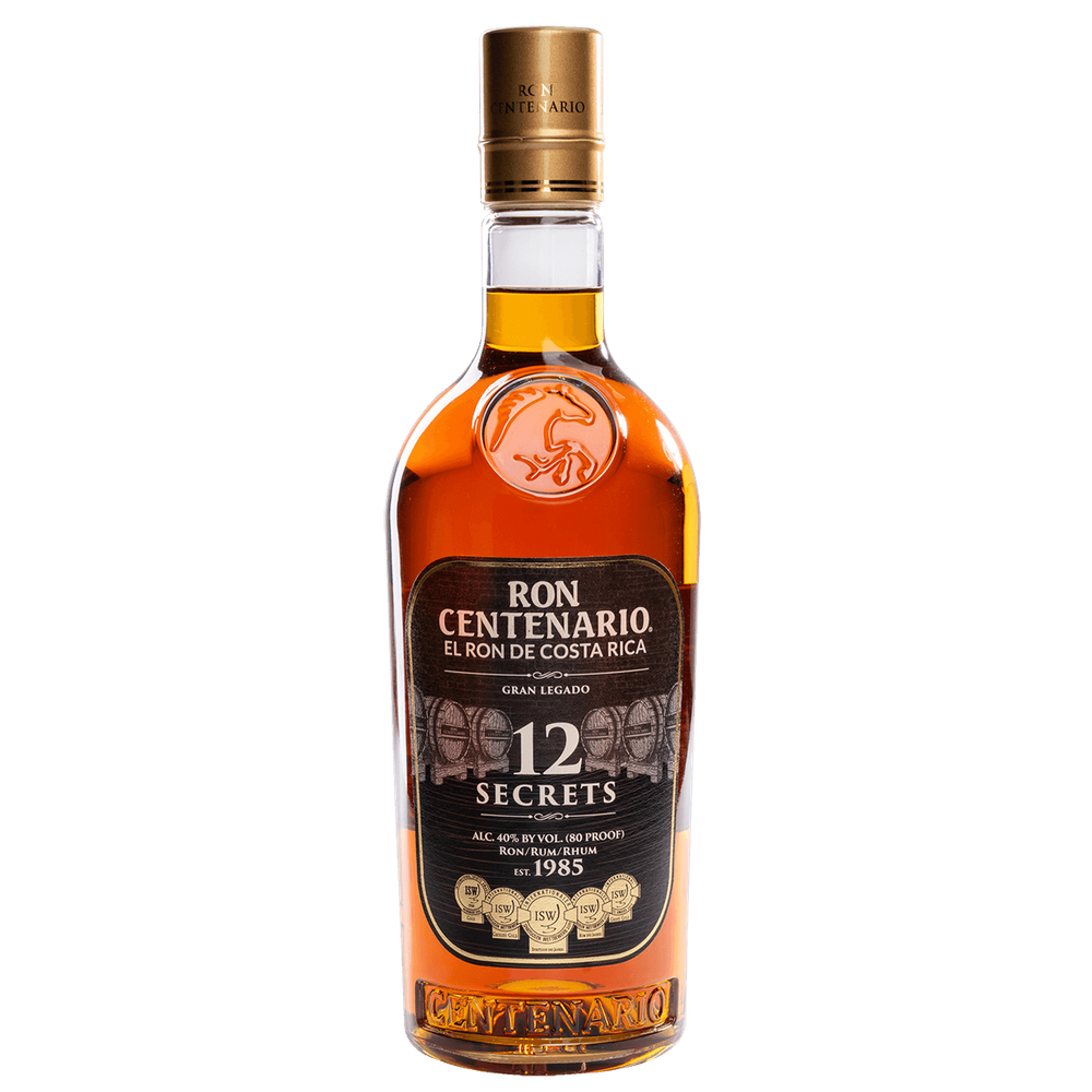 RON CENTENARIO 12 SECRETS 750ML MIAMI LIQUOR WINE STORE