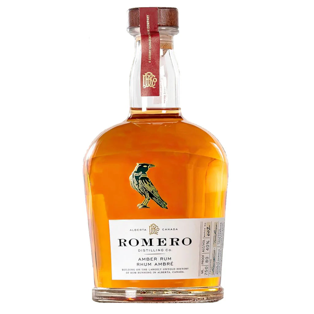 ROMERO AMBER RUM 750ML