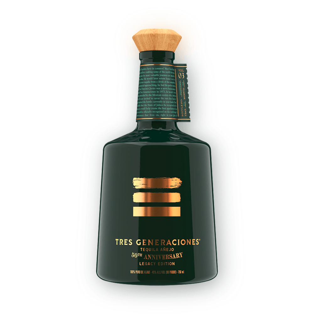 SAUZA TRES GENERACIONES 50TH ANNIVERSARY 750ML MIAMI LIQUOR WINE STORE