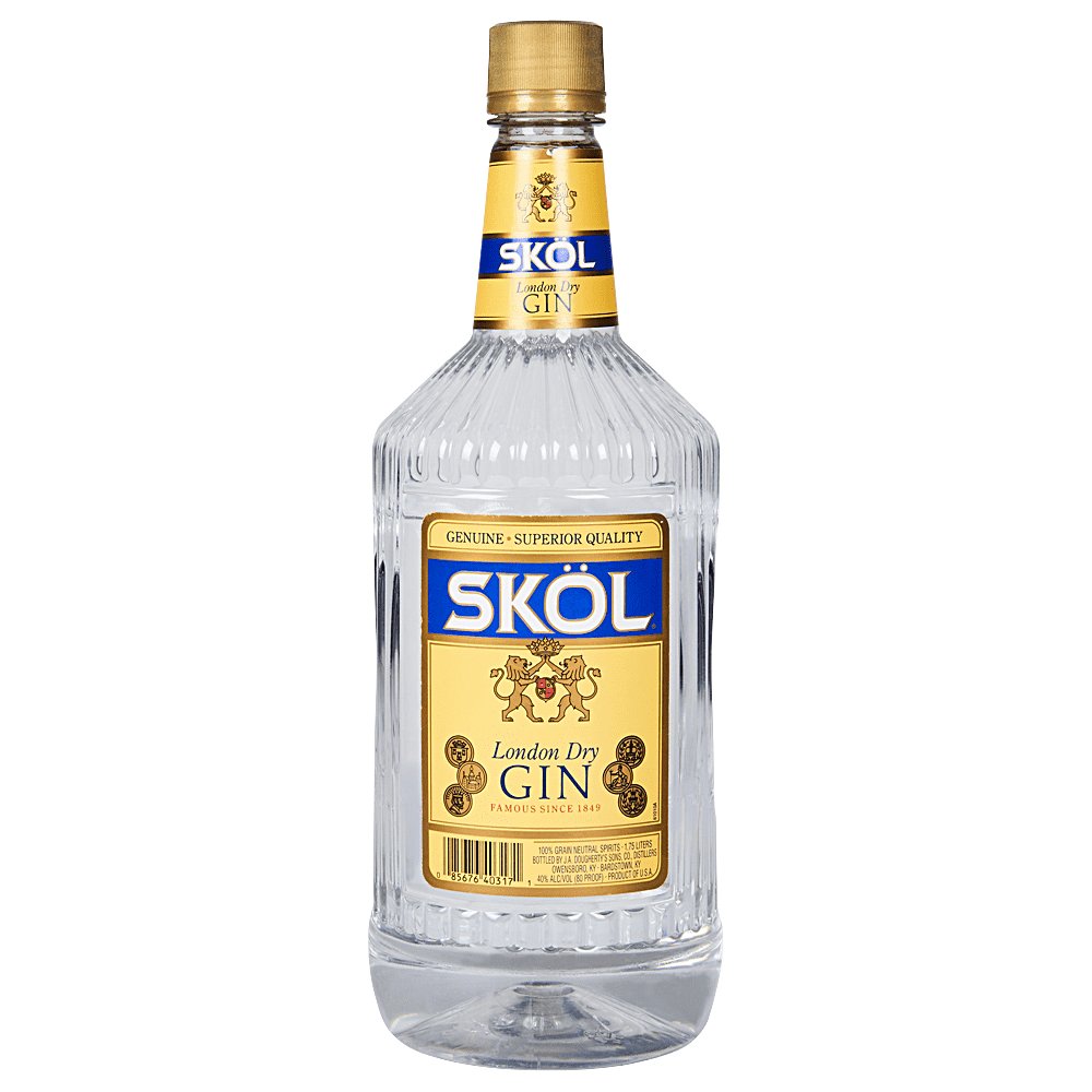 SKOL GIN 1.75L MIAMI LIQUOR WINE STORE