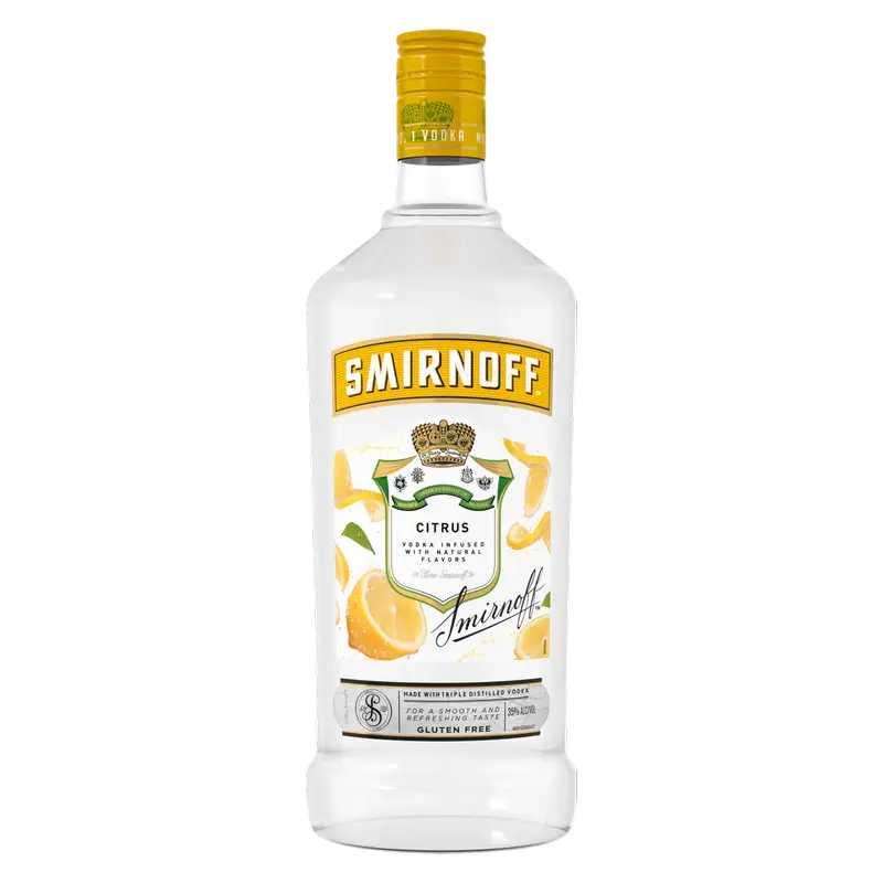 SMIRNOFF CITRUS 1.75L MIAMI LIQUOR WINE STORE