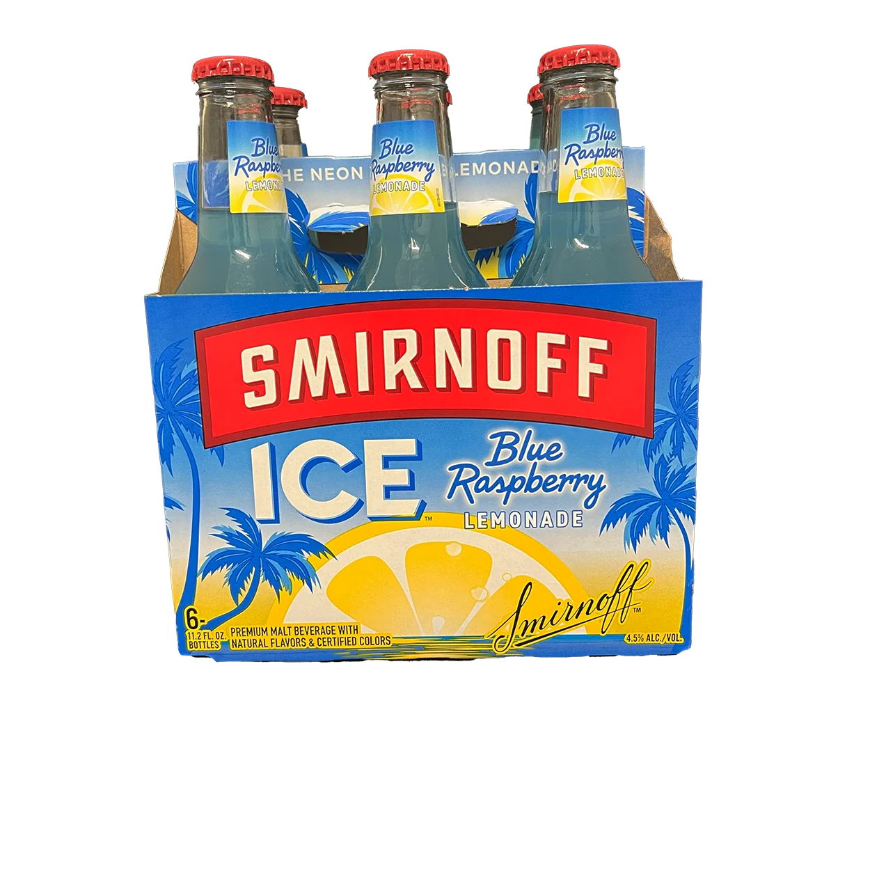 SMIRNOFF ICE 6PK BLUE RASPBERRY MIAMI LIQUOR WINE STORE
