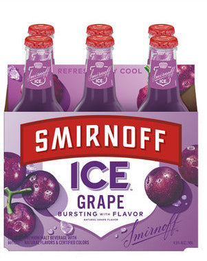 SMIRNOFF ICE 6PK GRAPE MIAMI LIQUOR WINE STORE