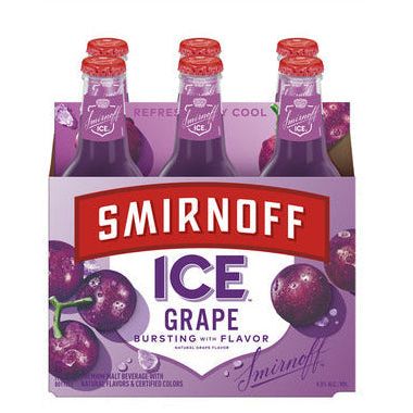 SMIRNOFF ICE 6PK GRAPE MIAMI LIQUOR WINE STORE