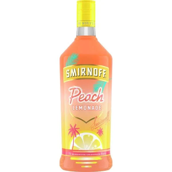 SMIRNOFF PEACH LEMONADE 1.75L MIAMI LIQUOR WINE STORE
