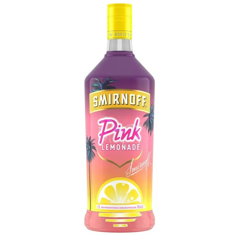 SMIRNOFF PINK LEMONADE 1.75L MIAMI LIQUOR WINE STORE