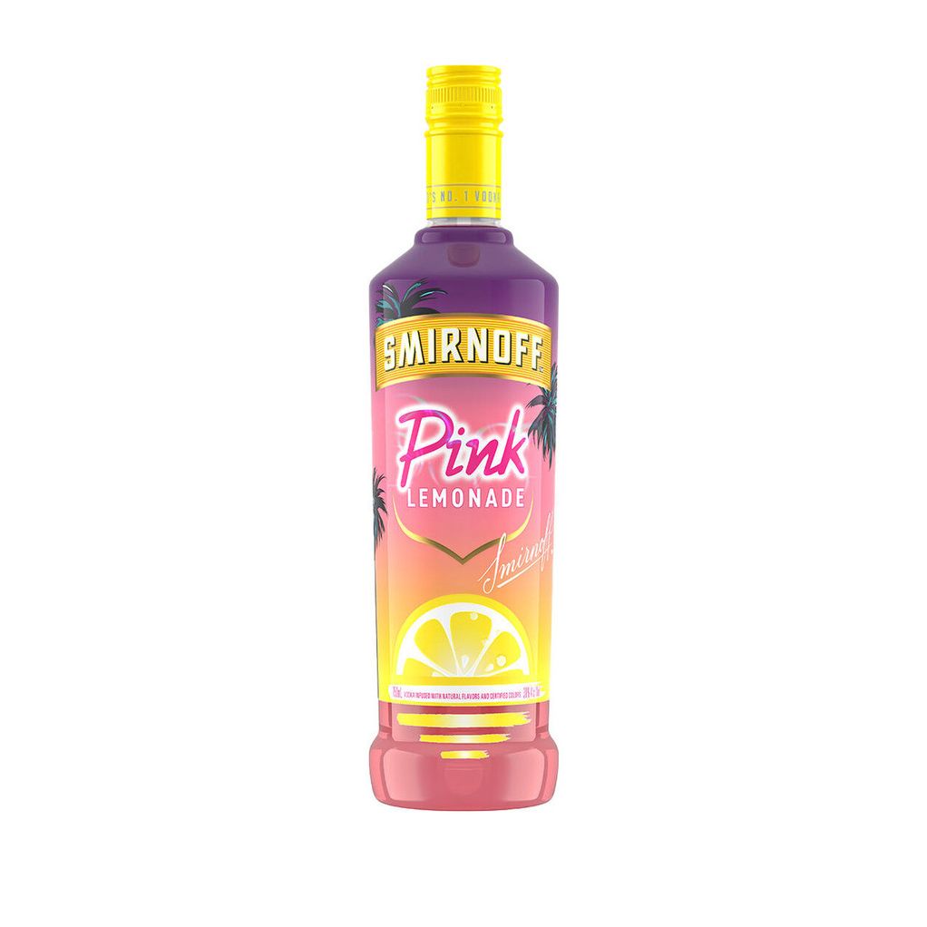 SMIRNOFF PINK LEMONADE 750ML MIAMI LIQUOR WINE STORE