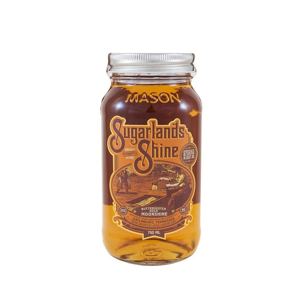 SUGARLANDS SHINE BUTTERSCOTCH GOLD MOONSHINE 750ML MIAMI LIQUOR WINE STORE