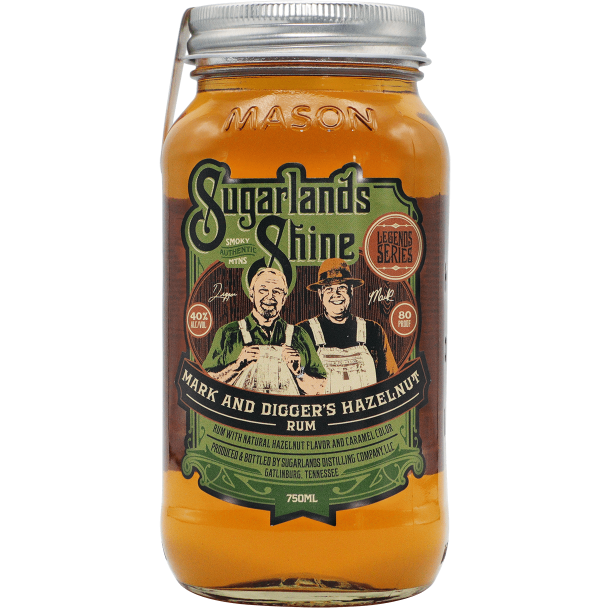 SUGARLANDS SHINE HAZELNUT RUM MOONSHINE 750ML MIAMI LIQUOR WINE STORE