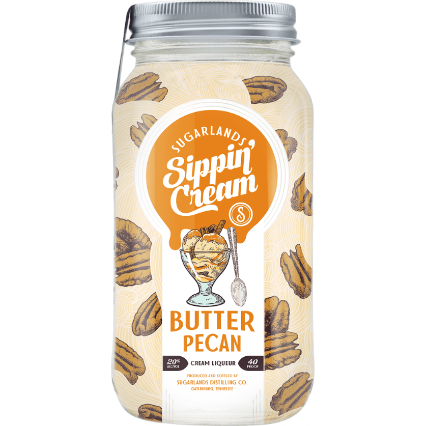 SUGARLANDS SIPPING CREAM BUTTER PEACH 750ML MIAMI LIQUOR WINE STORE