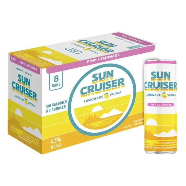 SUN CRUISER 8PK PINK LEMONADE MIAMI LIQUOR WINE STORE