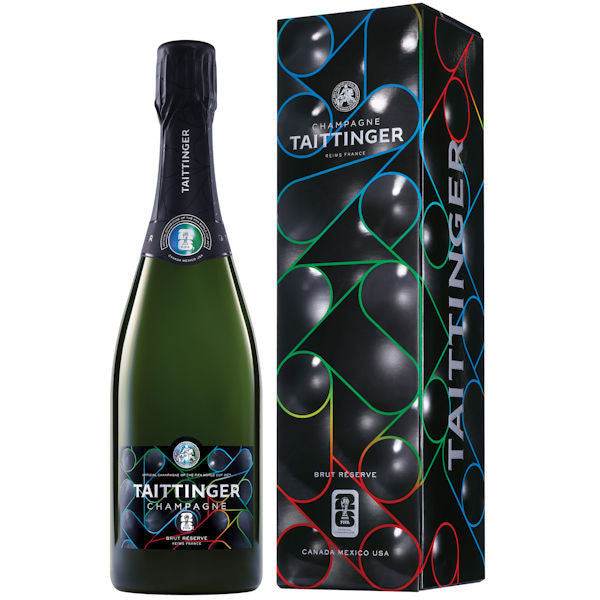 TAITTINGER BRUT RSV FIFA WORLD CUP 2026 750ML MIAMI LIQUOR WINE STORE