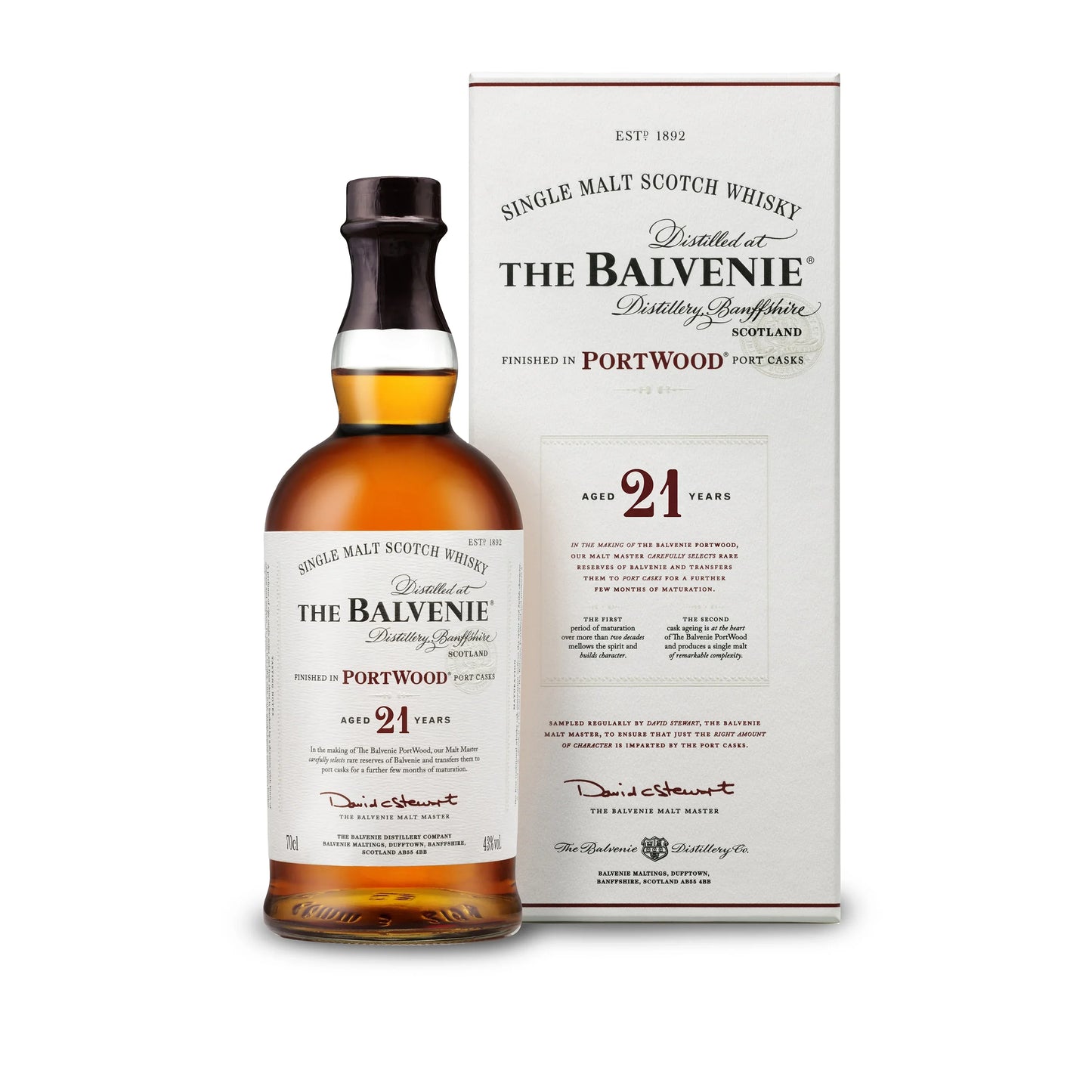 THE BALVENIE 21 YEAR OLD PORTWOOD MIAMI LIQUOR WINE STORE