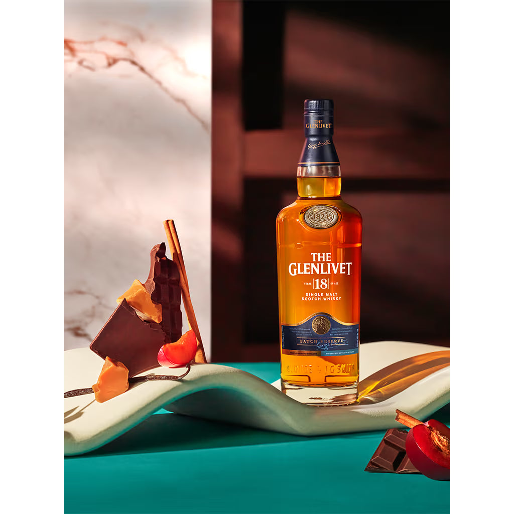 THE GLENLIVET 18 YRS SINGLE MALT 750ML MIAMI LIQUOR WINE STORE