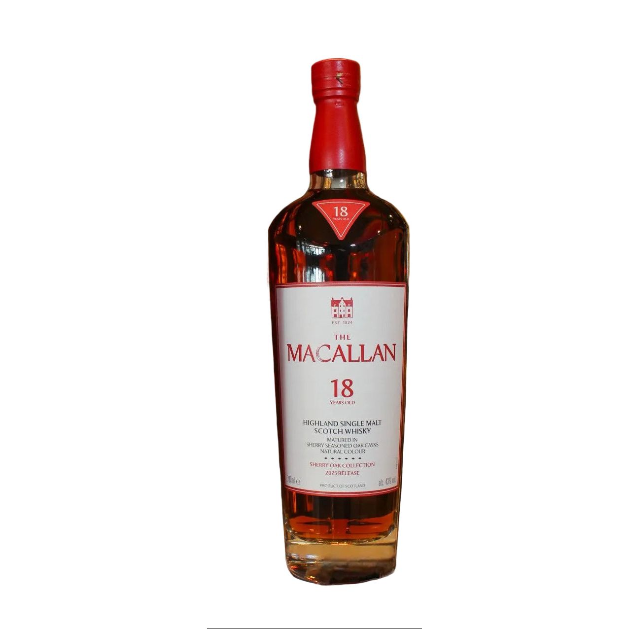 THE MACALLAN 18 YEARS SHERRY OAK CASK 750ML MIAMI LIQUOR WINE STORE