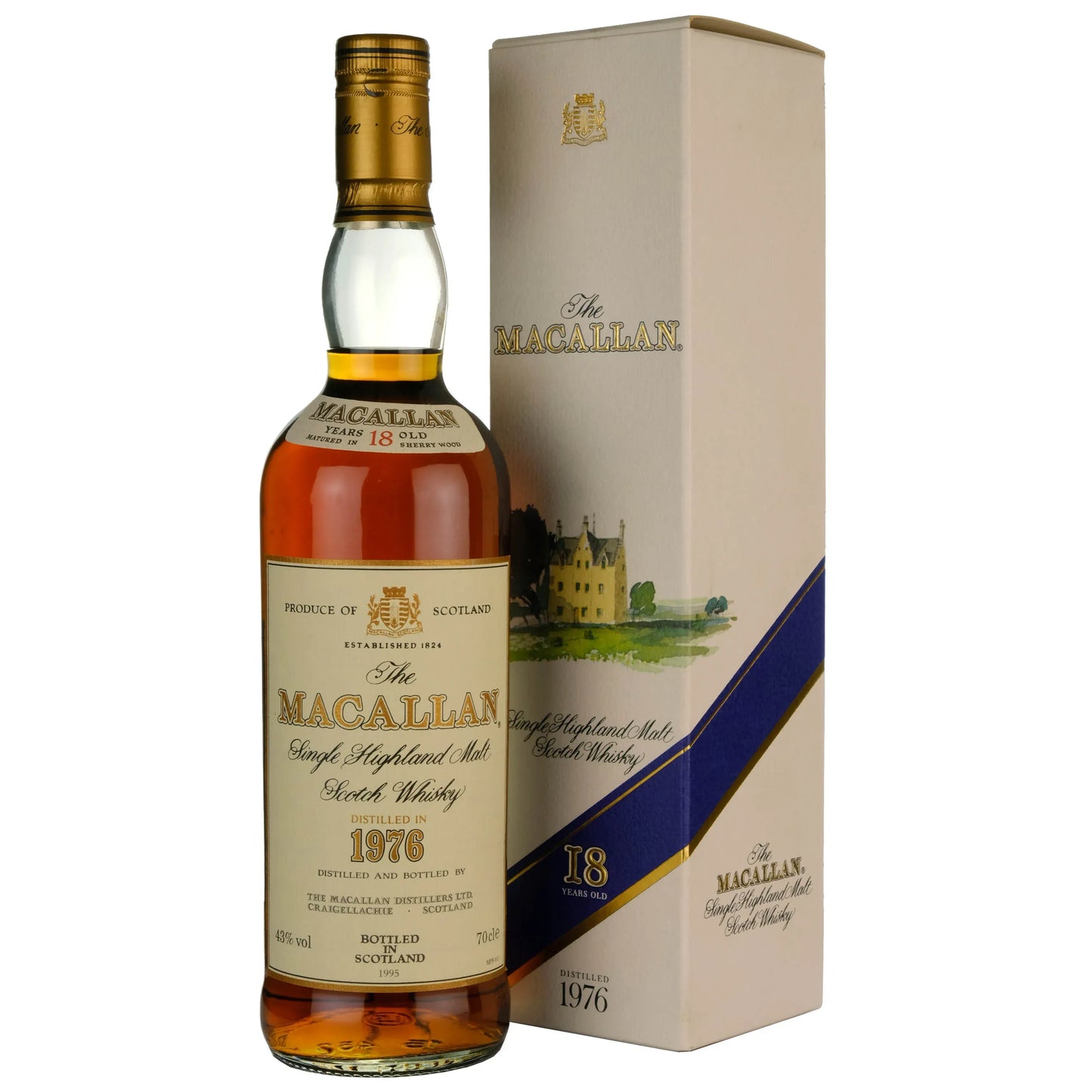 THE MACALLAN 1976 18 YEARS OLD 750ML MIAMI LIQUOR WINE STORE