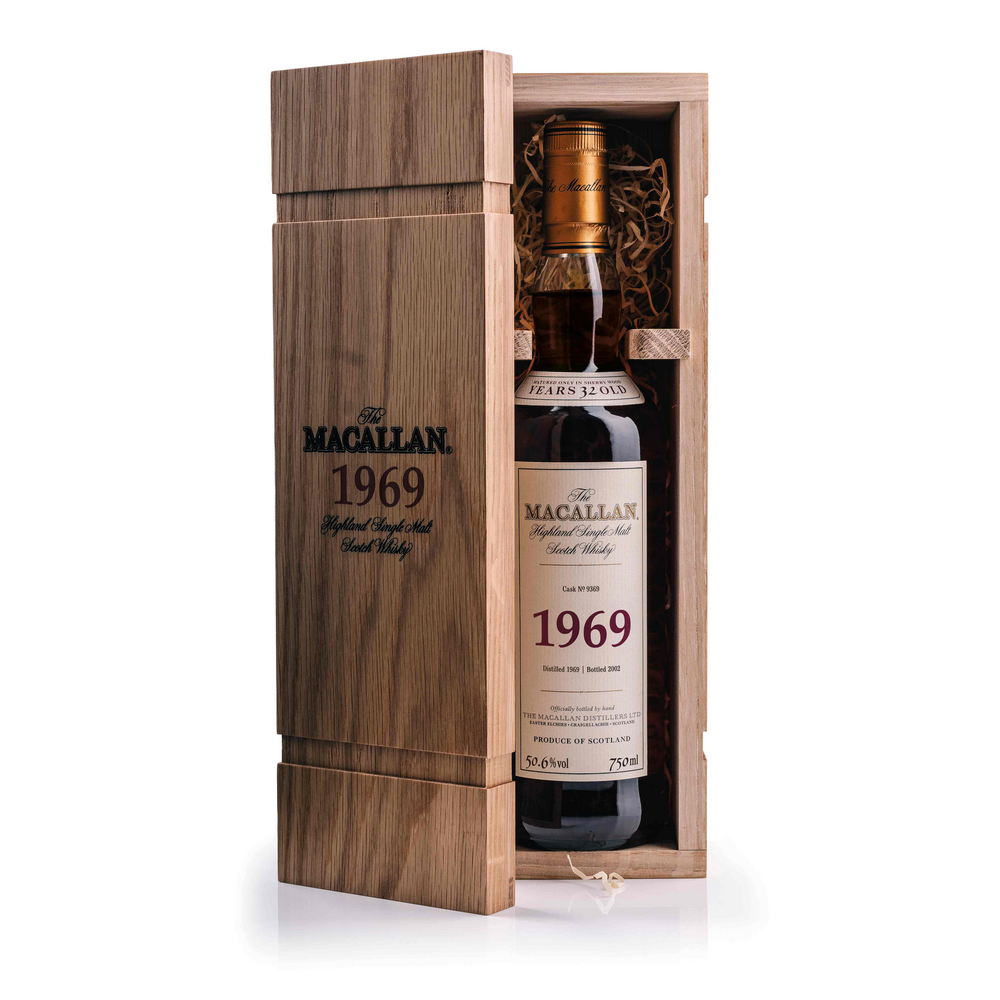 THE MACALLAN FINE & RARE 1969 MIAMI LIQUOR WINE STORE