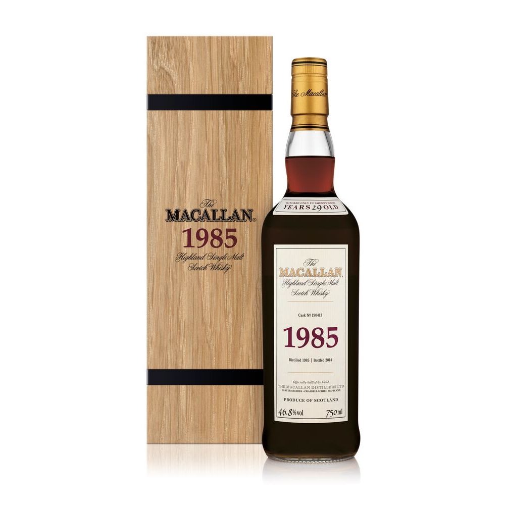 THE MACALLAN FINE & RARE 1985 MIAMI LIQUOR WINE STORE