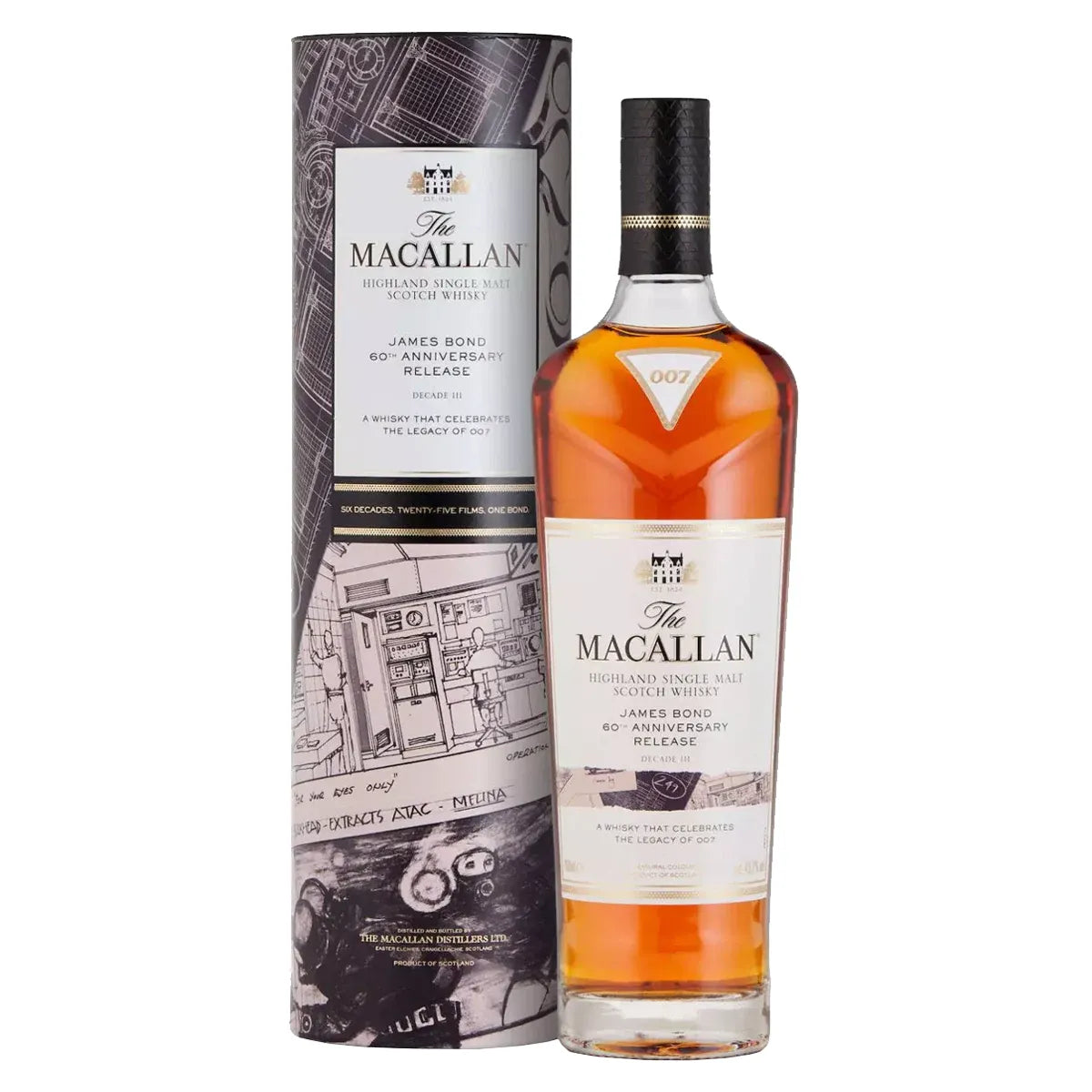 THE MACALLAN JAMES BOND DECADE III 60TH ANNIVERSARY MIAMI LIQUOR WINE STORE