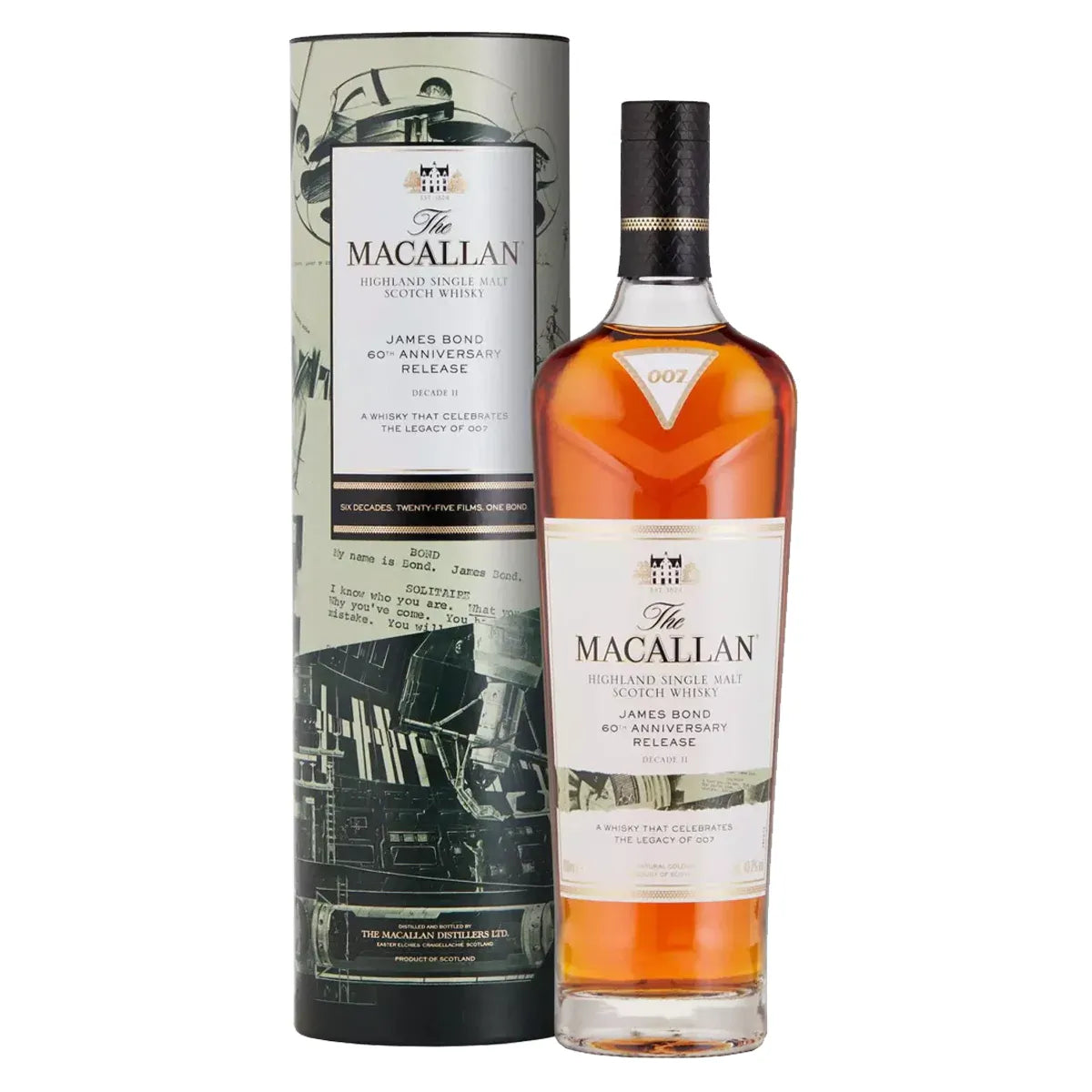 THE MACALLAN JAMES BOND DECADE II 60TH ANNIVERSARY MIAMI LIQUOR WINE STORE
