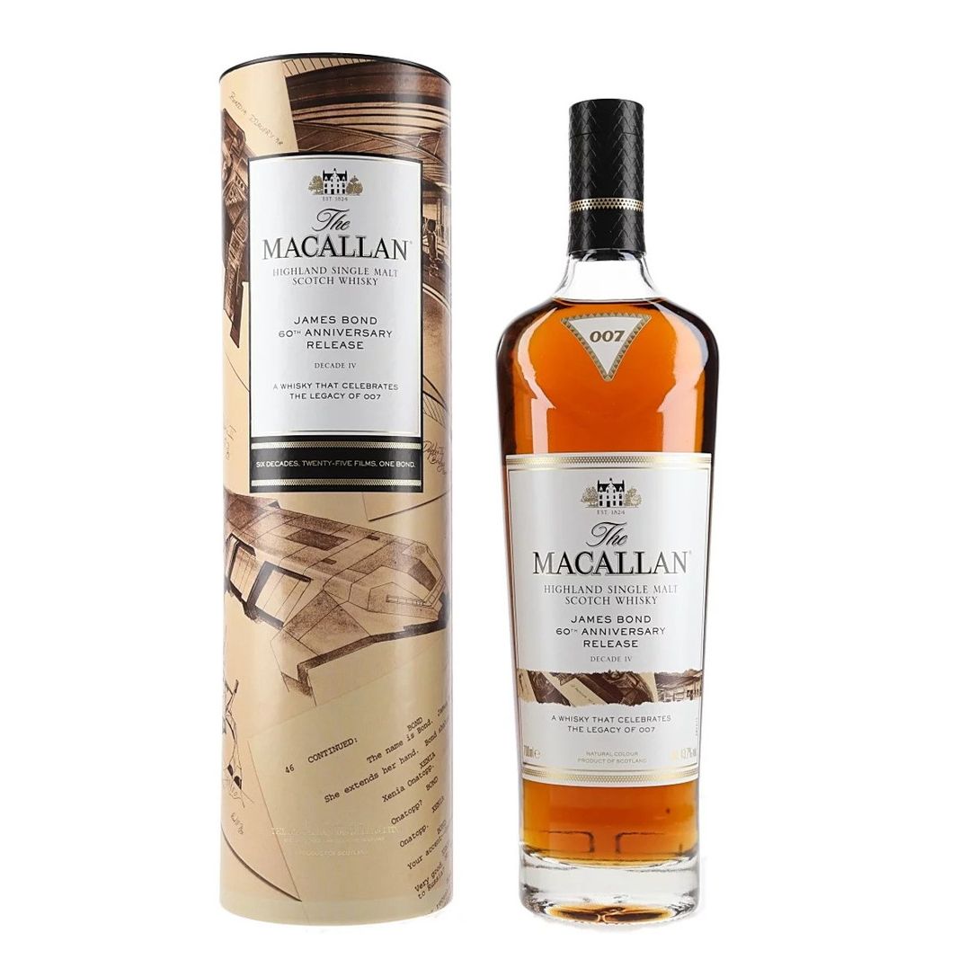 THE MACALLAN JAMES BOND DECADE IV 60TH ANNIVERSARY 750ML MIAMI LIQUOR WINE STORE