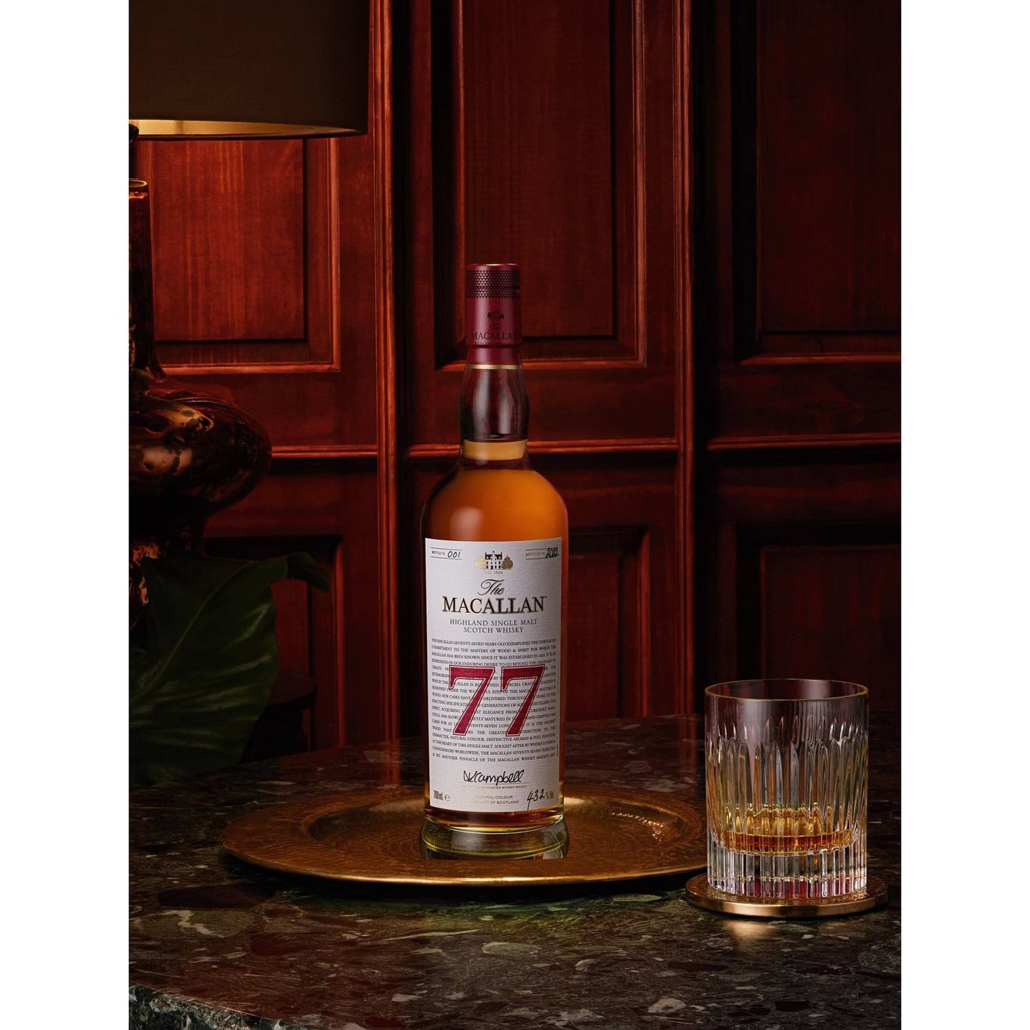 THE MACALLAN RED COLLECTION 77 YEARS OLD MIAMI LIQUOR WINE STORE