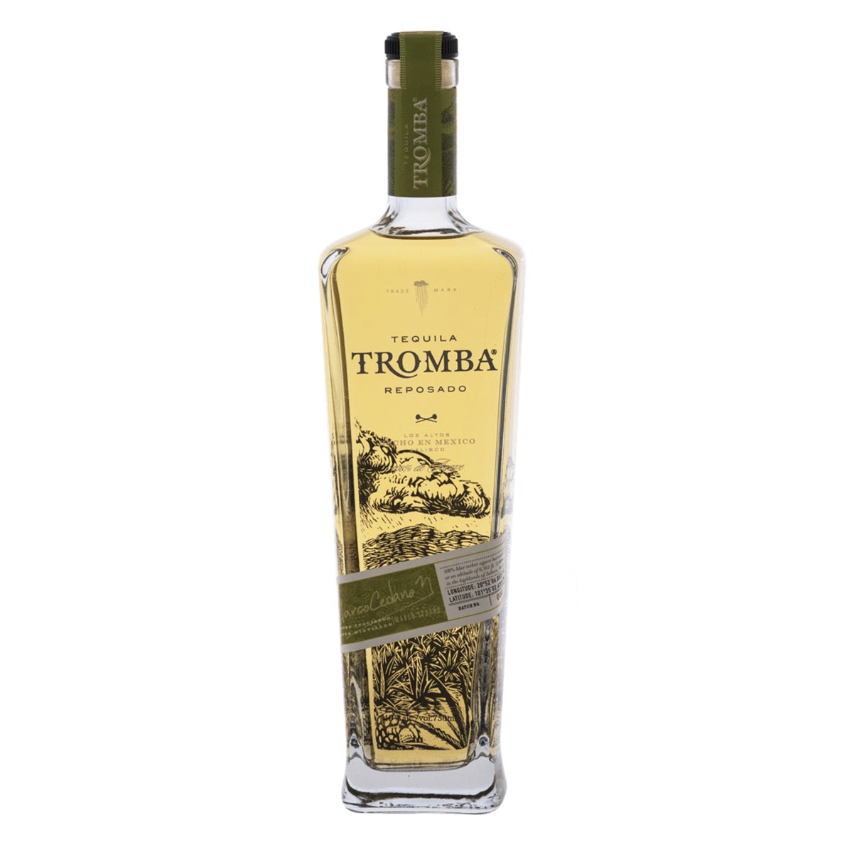 TROMBA TEQUILA REPOSADO 750ML MIAMI LIQUOR WINE STORE
