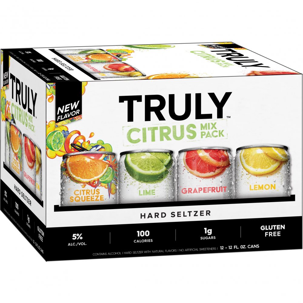TRULY 12PK CAN CITRUS MIX MIAMI LIQUOR WINE STORE