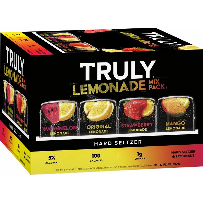 TRULY 12PK CAN LEMONADE MIX MIAMI LIQUOR WINE STORE