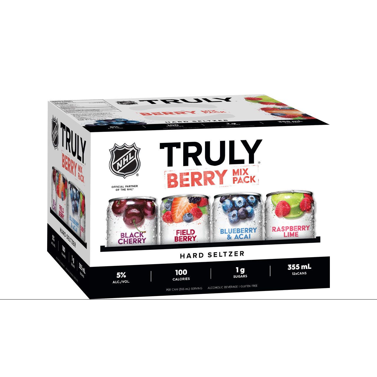 TRULY HARD SELTZER 12PK CAN BERRY MIX MIAMI LIQUOR WINE STORE