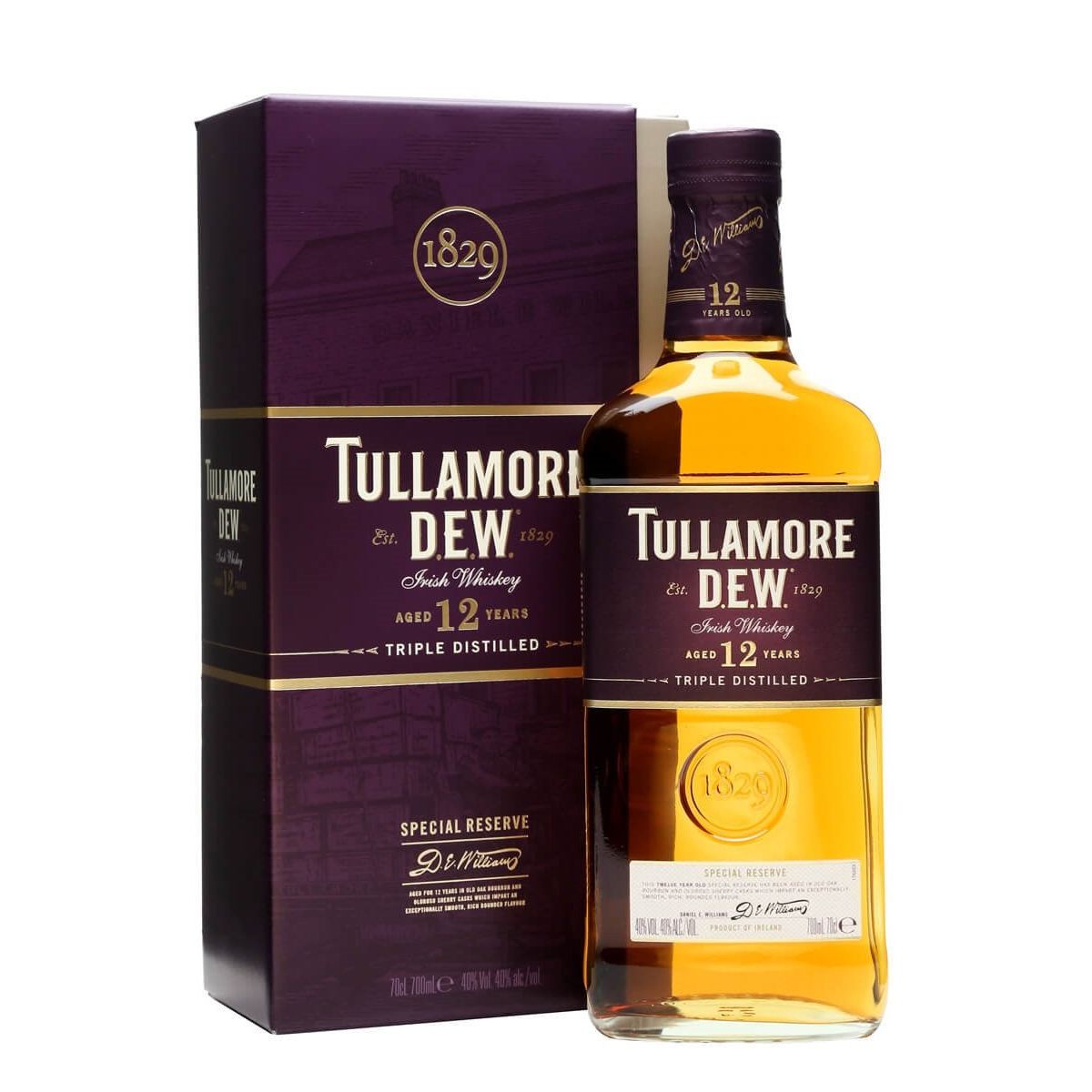 TULLAMORE DEW 12 YEARS MIAMI LIQUOR WINE STORE