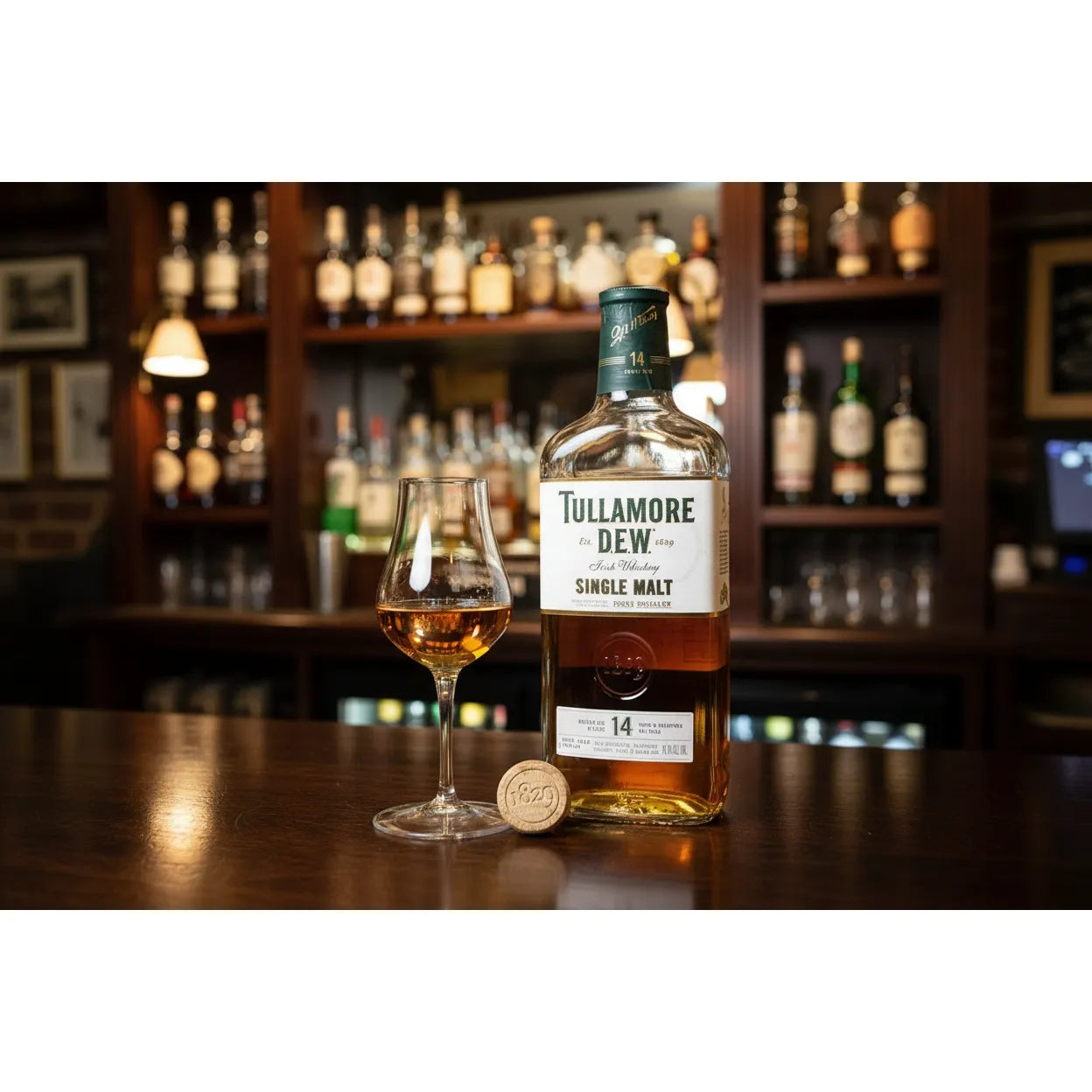 TULLAMORE DEW 14 YEARS 750ML MIAMI LIQUOR WINE STORE
