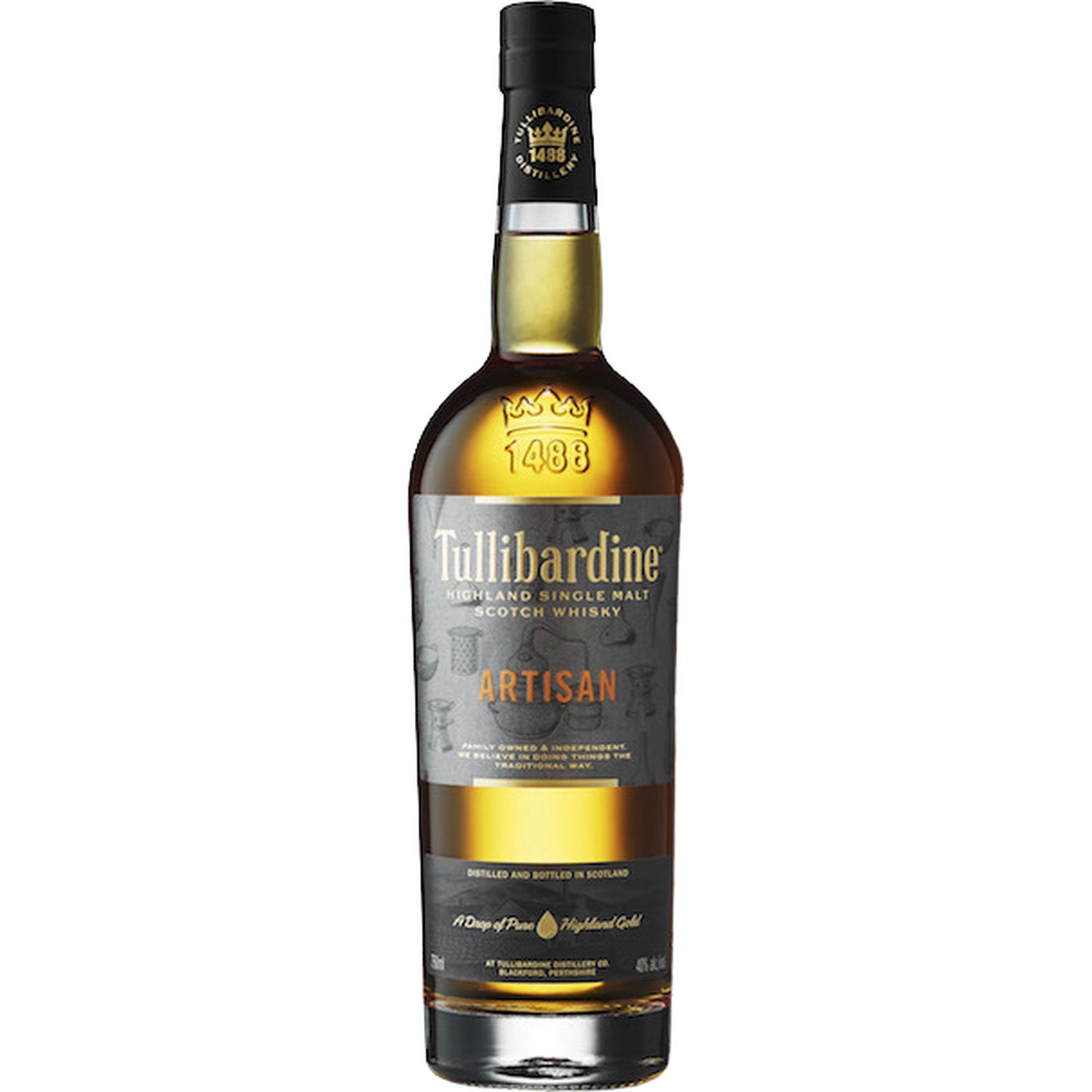 TULLIBARDINE ARTISAN HIGHLAND SINGLE MALT MIAMI LIQUOR WINE STORE