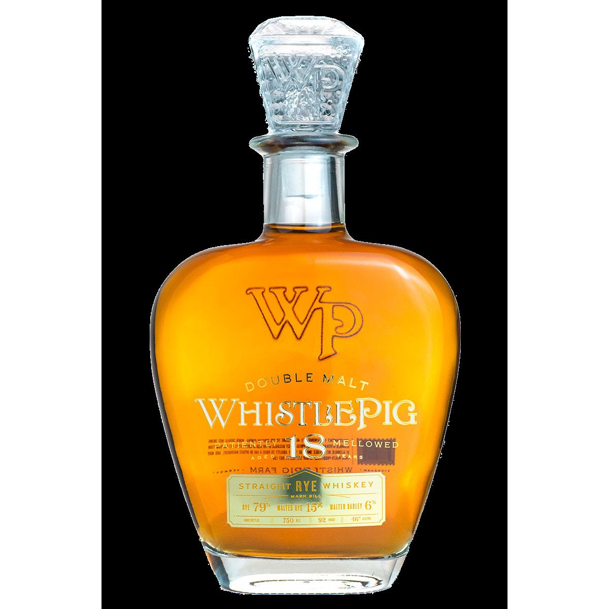 WHISTLEPIG 18YEARS DOUBLE MALT 750ML MIAMI LIQUOR WINE STORE