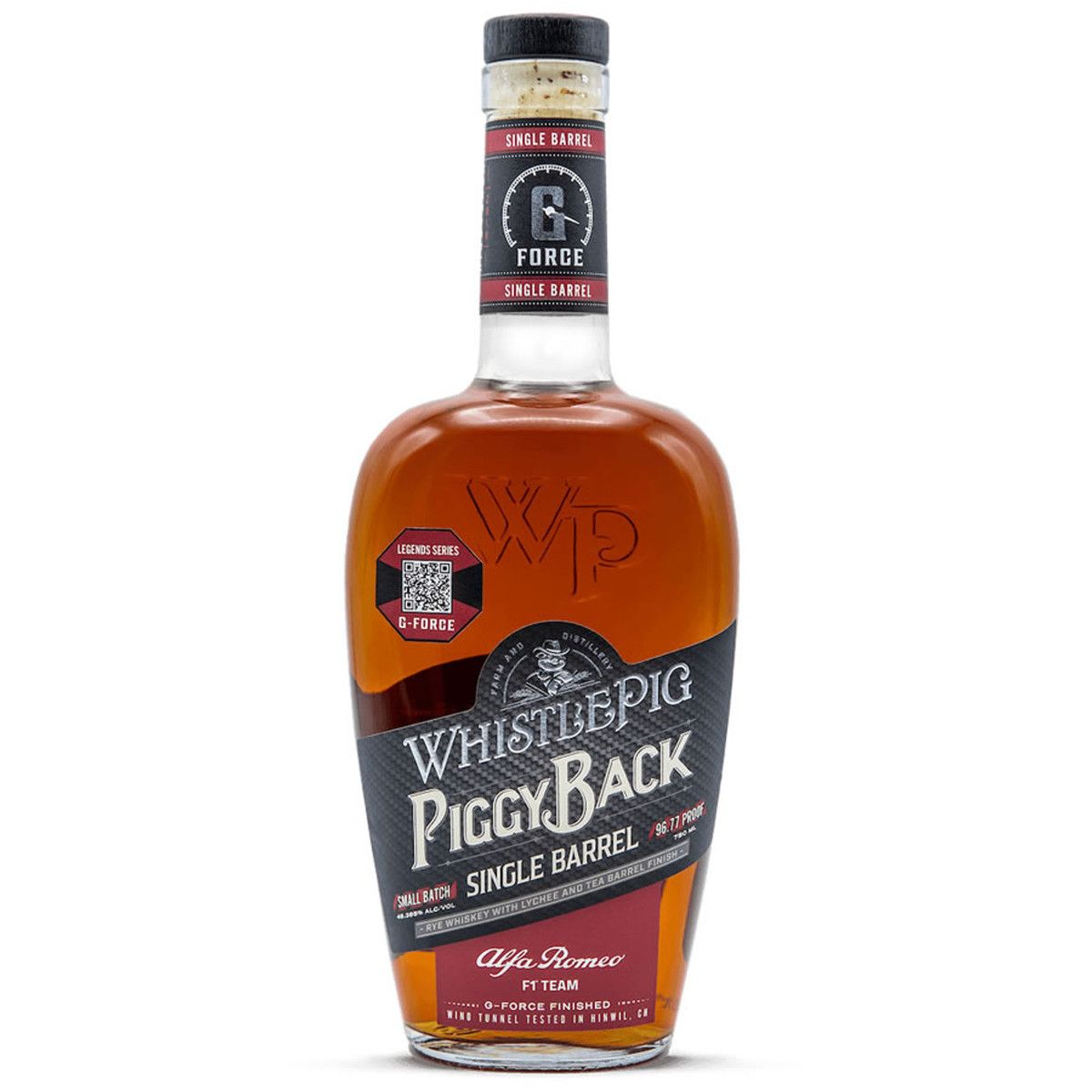WHISTLEPIG PIGGYBACK ALFA ROMEO SINGLE BARREL MIAMI LIQUOR WINE STORE