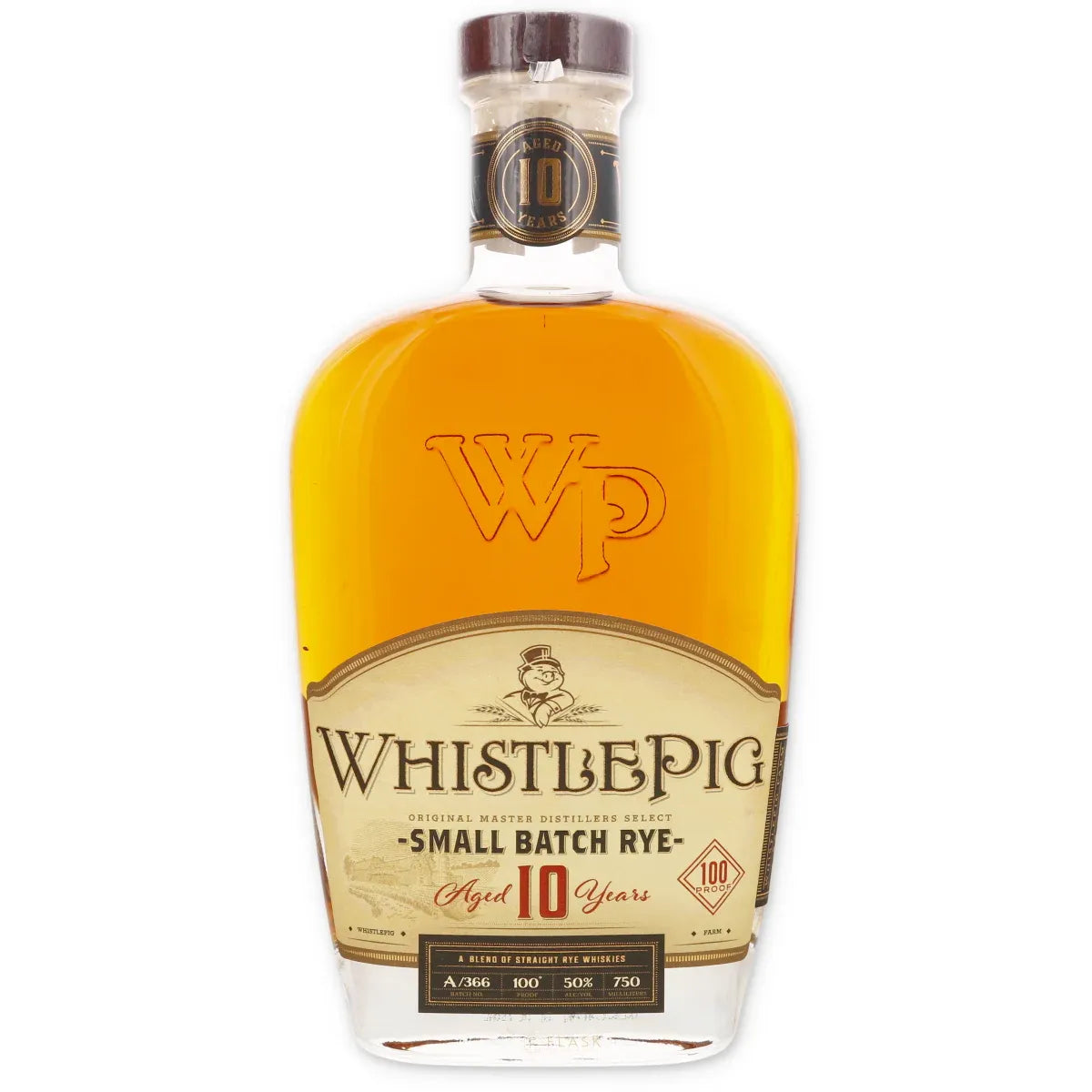 WHISTLEPIG SMALL BATCH RYE 10YRS 750ML MIAMI LIQUOR WINE STORE
