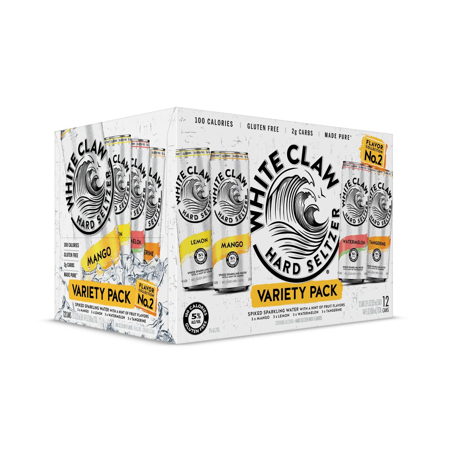 WHITE CLAW 12PK CAN VARIETY #2 MIAMI LIQUOR WINE STORE