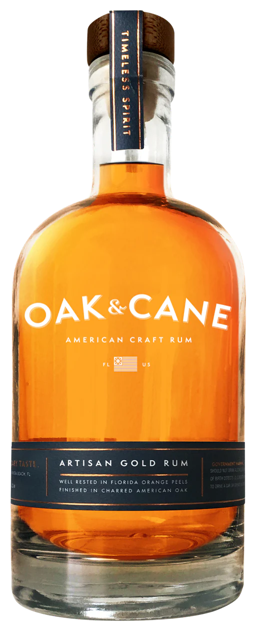 OAK & CANE ARTISAN GOLD RUM 750ML