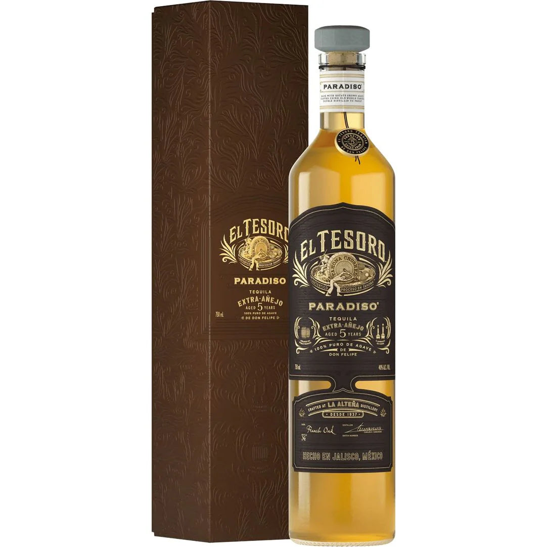 EL TESORO PARADISO EXTRA ANEJO 5 YEARS 750ML