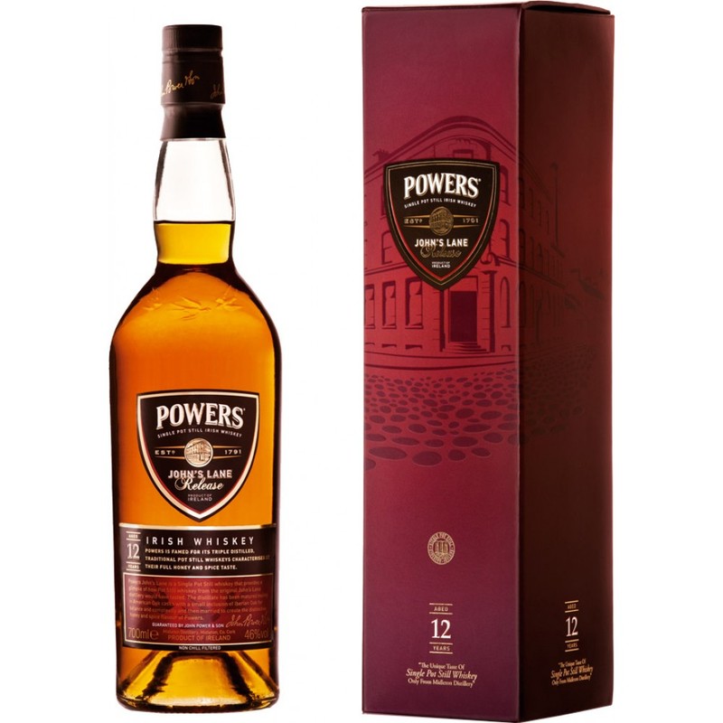 POWER JOHNS LANE RELEASE 12 YEARS SINGLE POT STILL 750ml