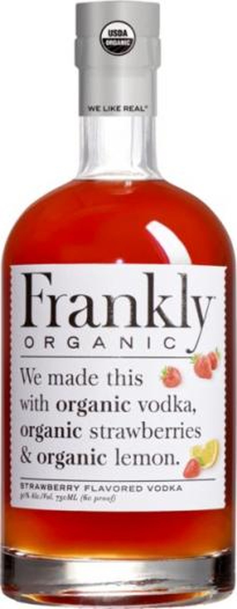 FRANKLY ORGANIC STRAWBERRY VODKA